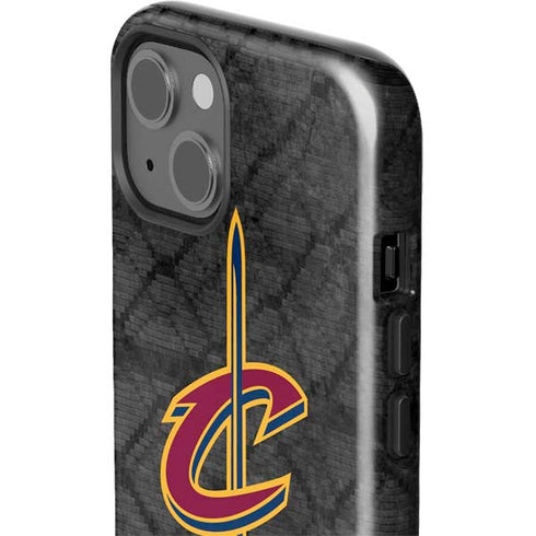 NBA Cleveland Cavaliers Dark Rust iPhone 15 Impact Case